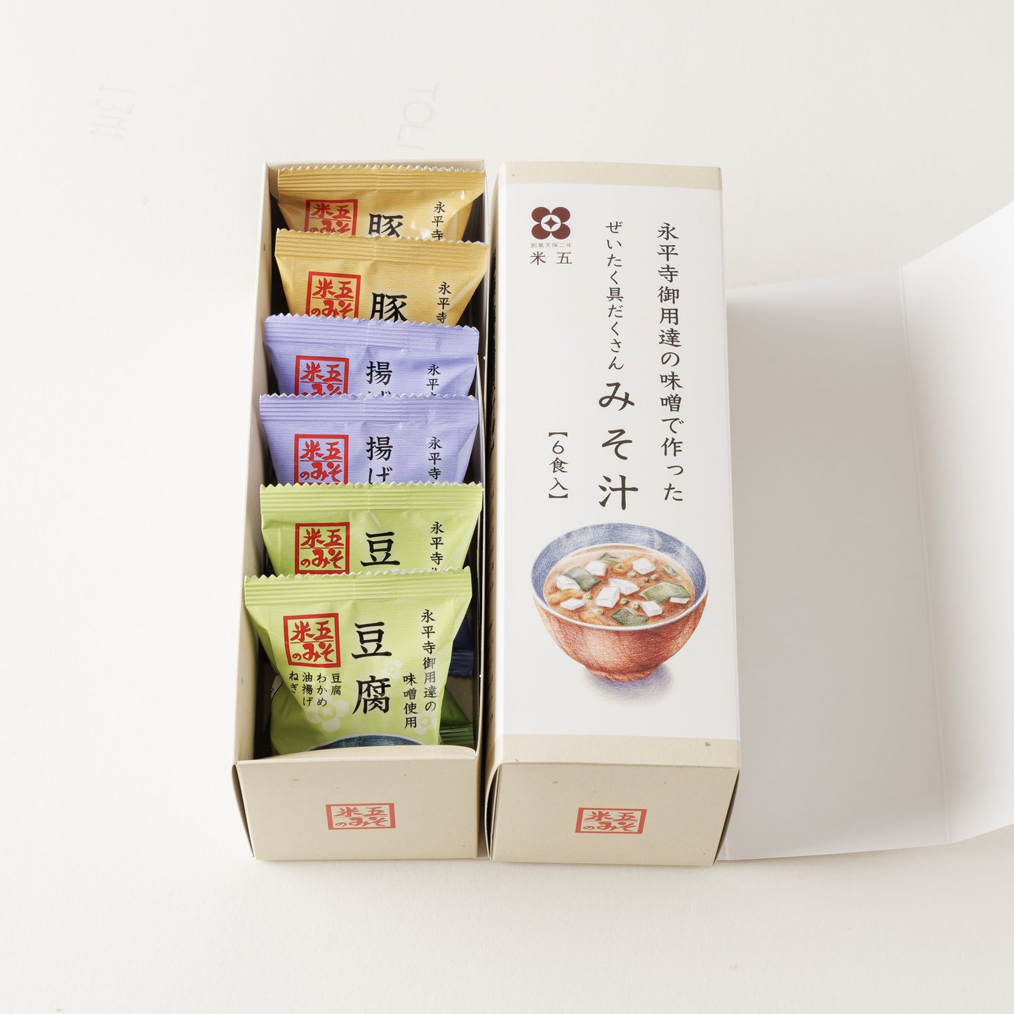 越前おみそ汁 6食セット