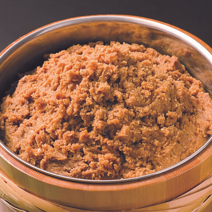 越前こうじ味噌(粒) 朱樽入