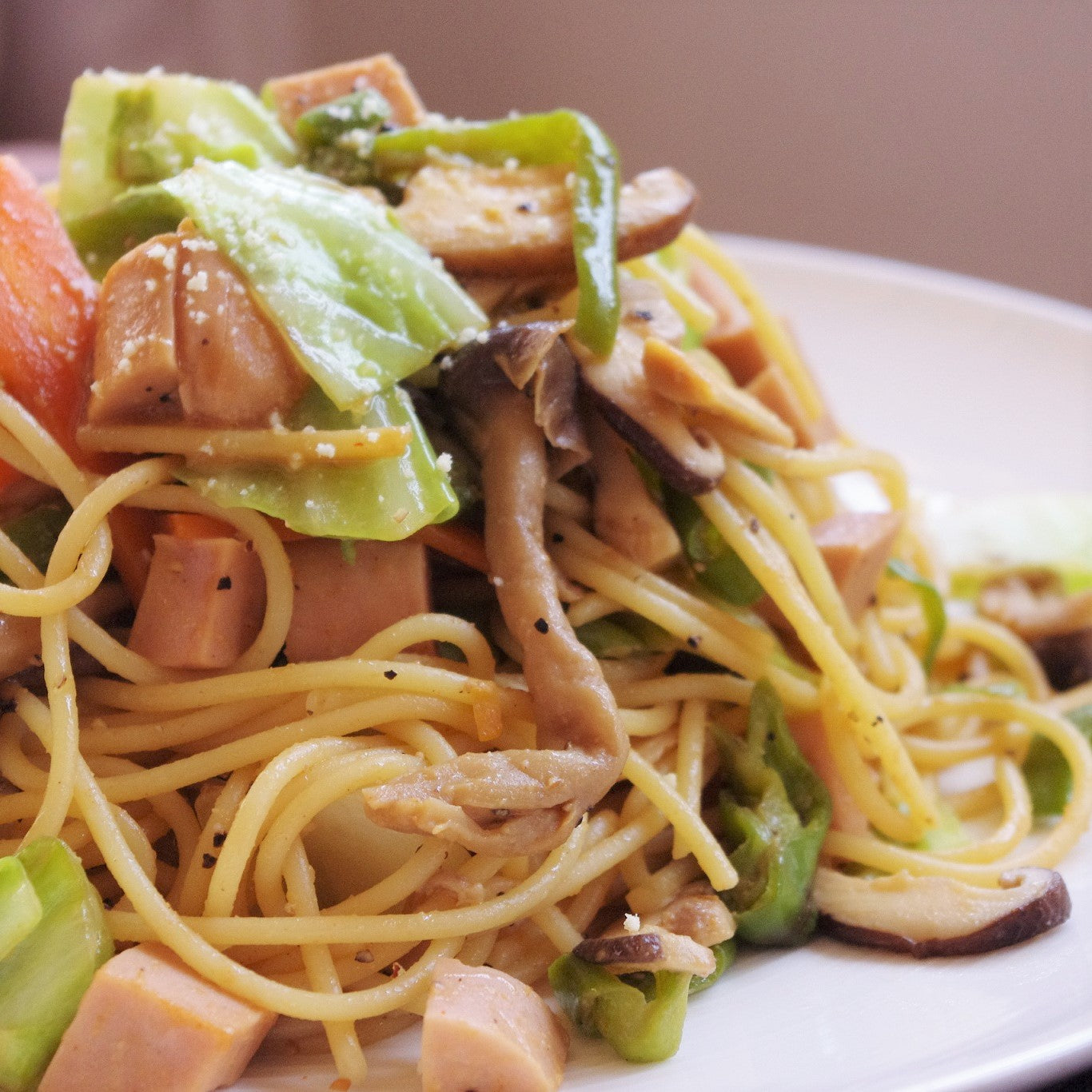 鍋みそで簡単和風パスタ