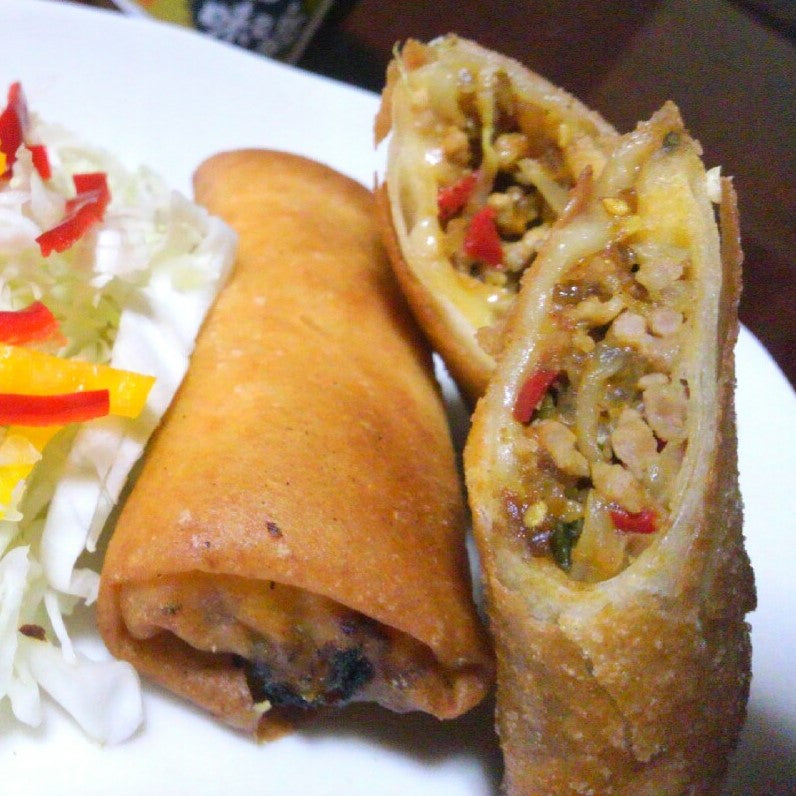 カレー味噌春巻き