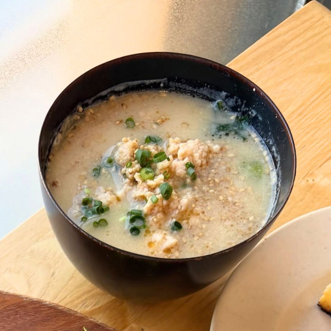 豆乳坦々みそ汁