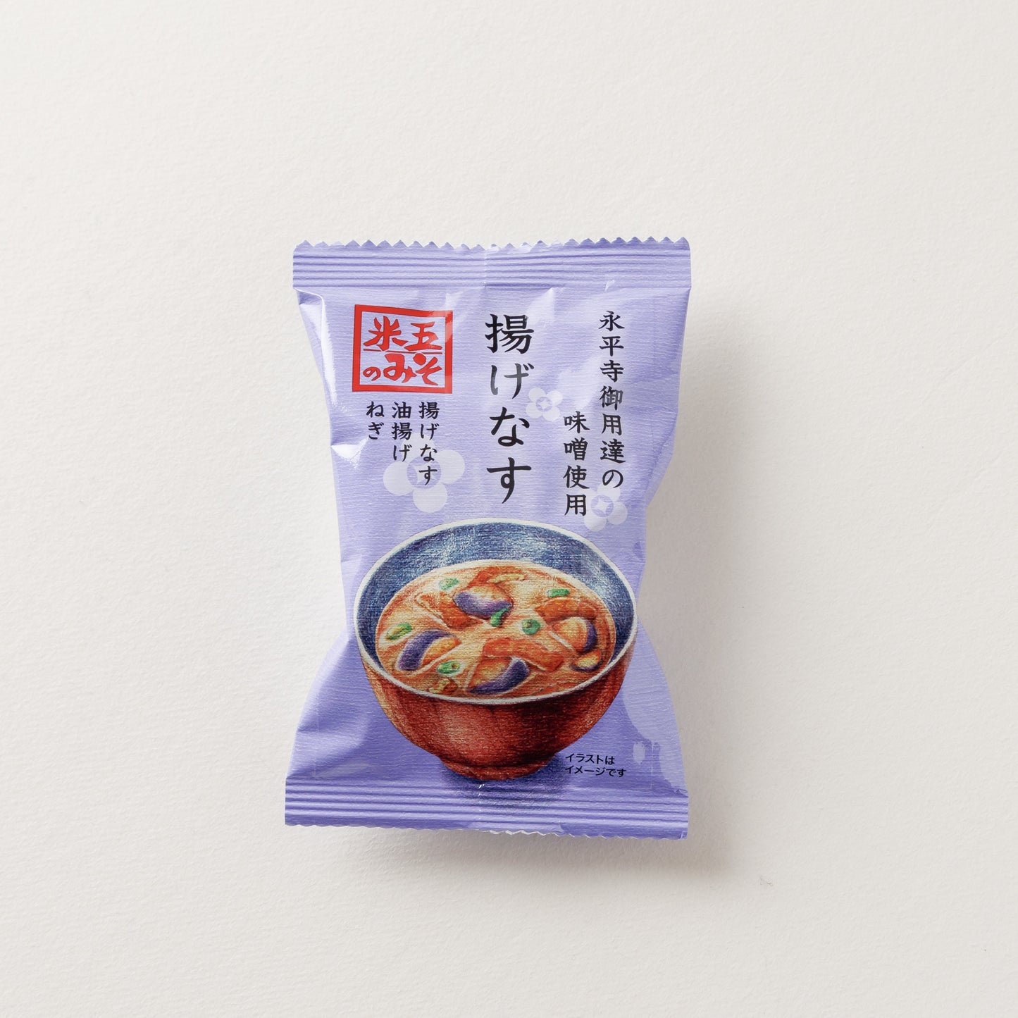 越前おみそ汁（揚げなす）